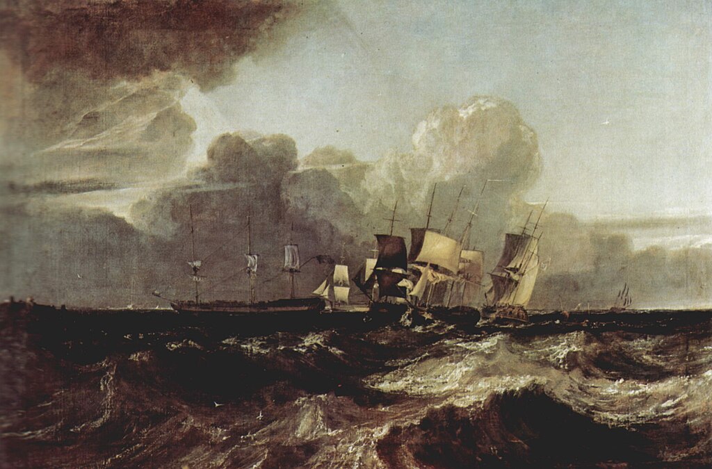 Ships Bearing up for Anchorage – J. M. W. Turner (1775–1851)